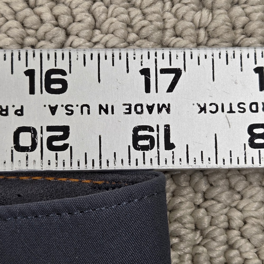 Eddie Bauer Rainier Hiking Pants Mens 34x34 Dark Gray Stretch Water Repellent - Picture 6 of 9